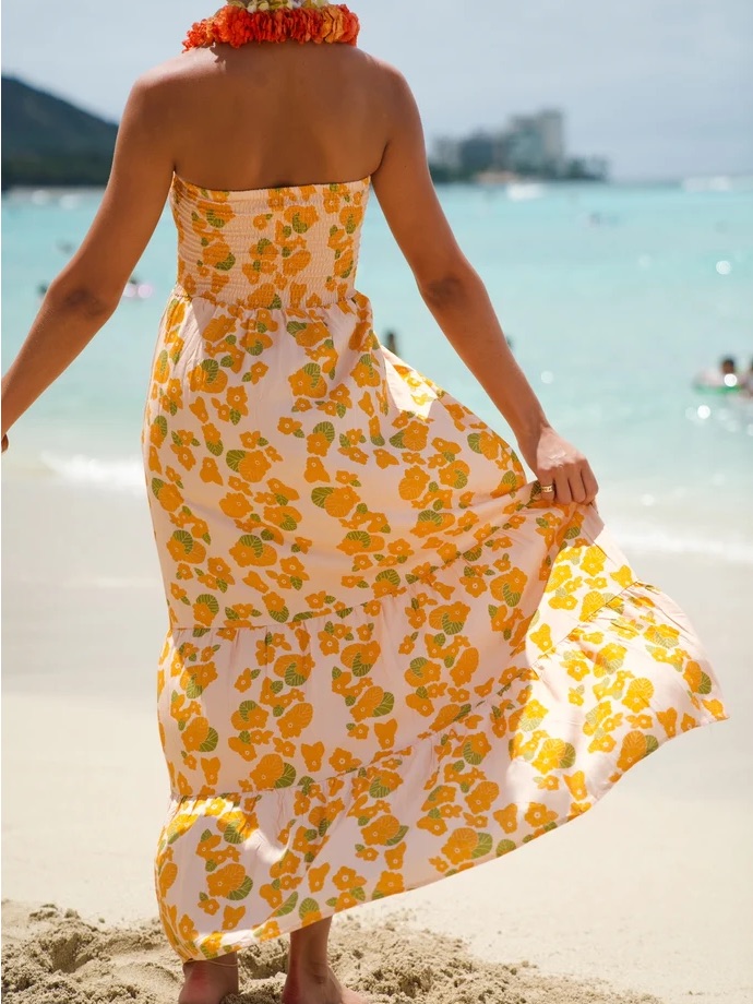 Eha Culture Maile Strapless Dress — image 2 of 8